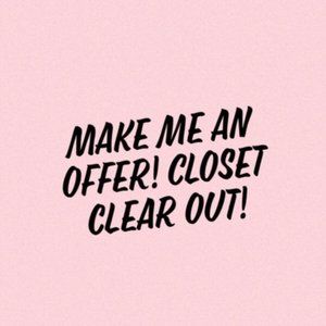 Closet Clear Out!